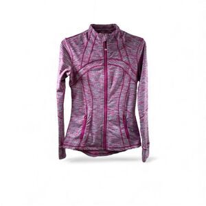 Lululemon Define Jacket in Pink Striped Size 6